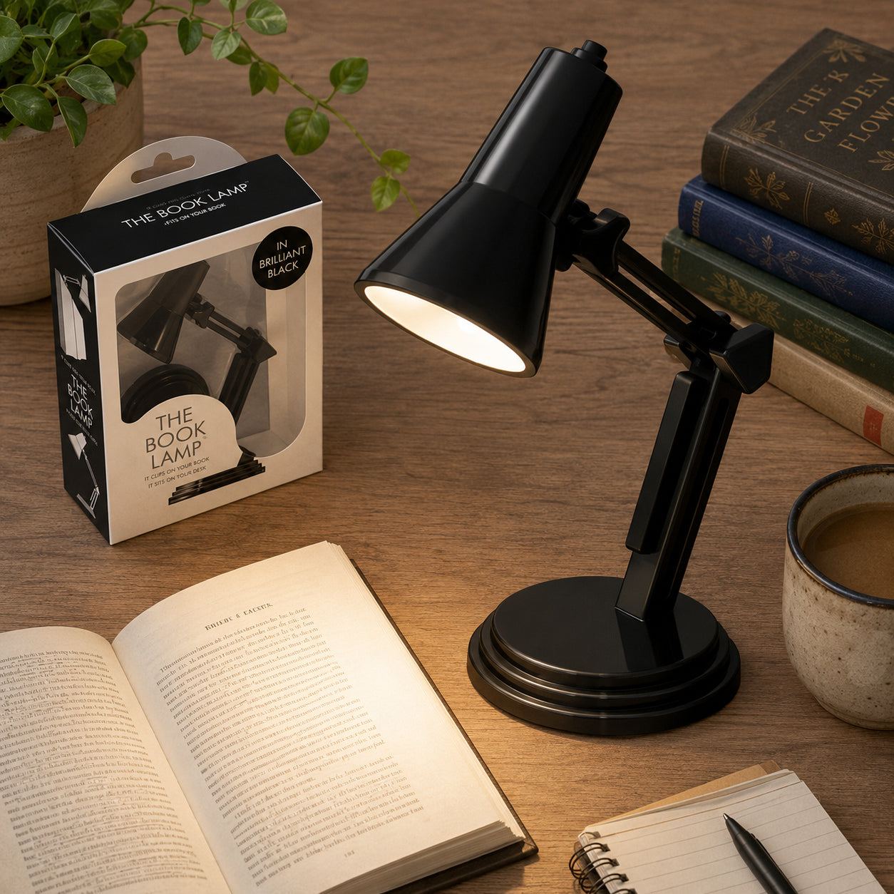 The Book Lamp – LED Reading ; Study Desk Lamp