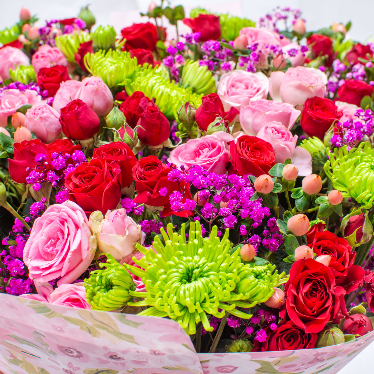 Floral Fiesta Standing Bouquet