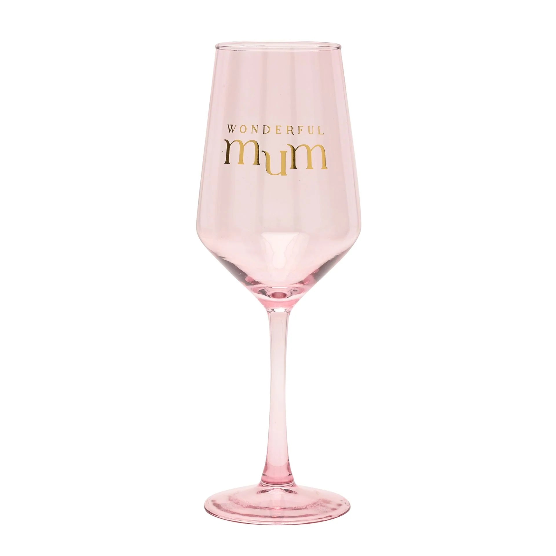 Confetti Wine Glass – Mum