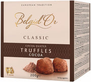 Belgid’Or Belgian Cocoa-Dusted Truffles 200g