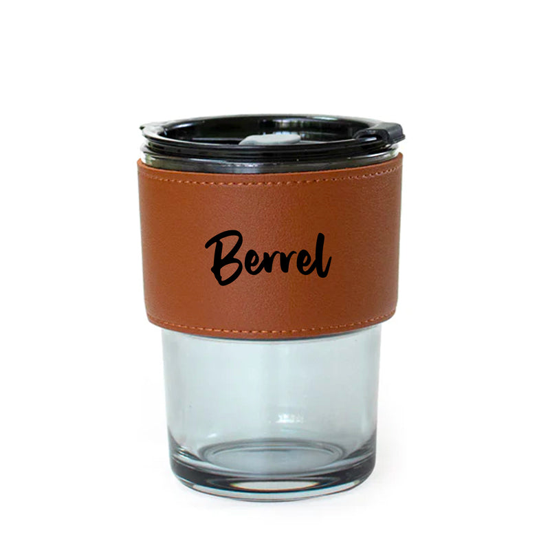 Personalised Glass Coffee Mug