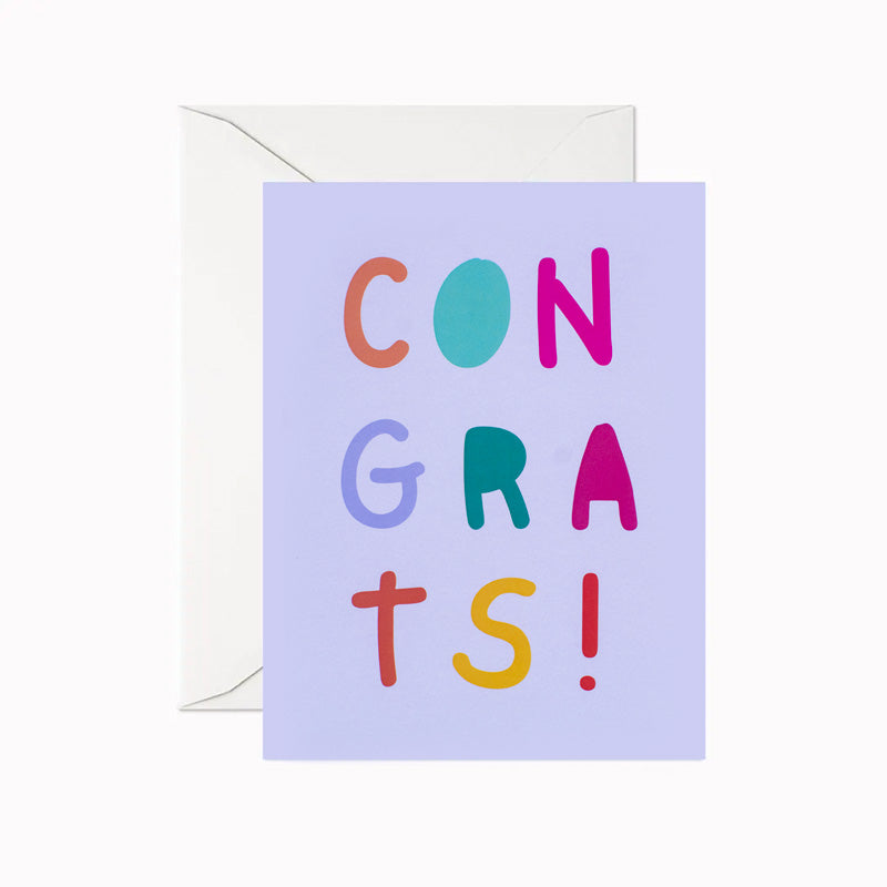 Congrats! Greeting Card
