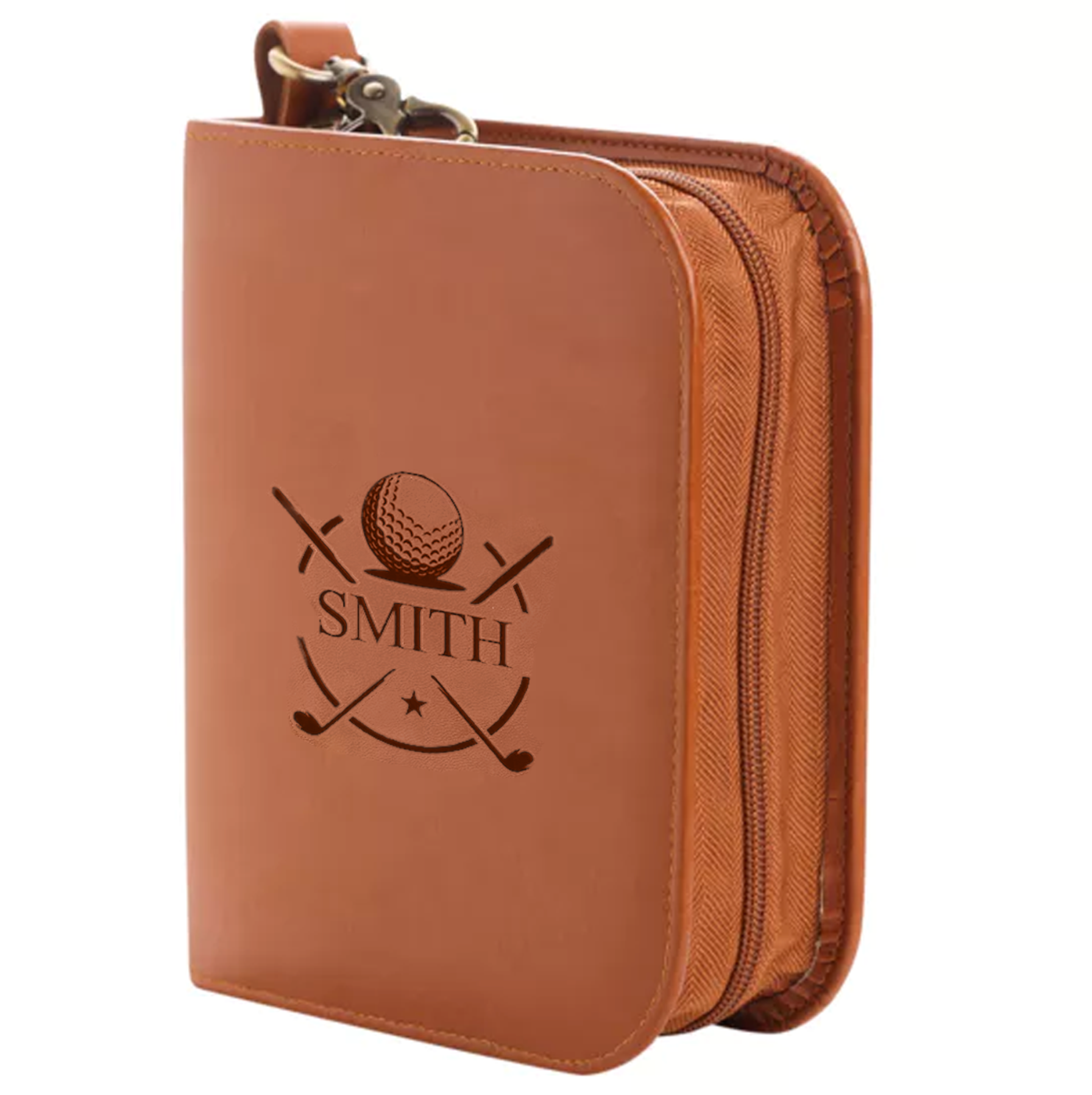 Harvey Makin Golfers Accessories Gift Set – Tan