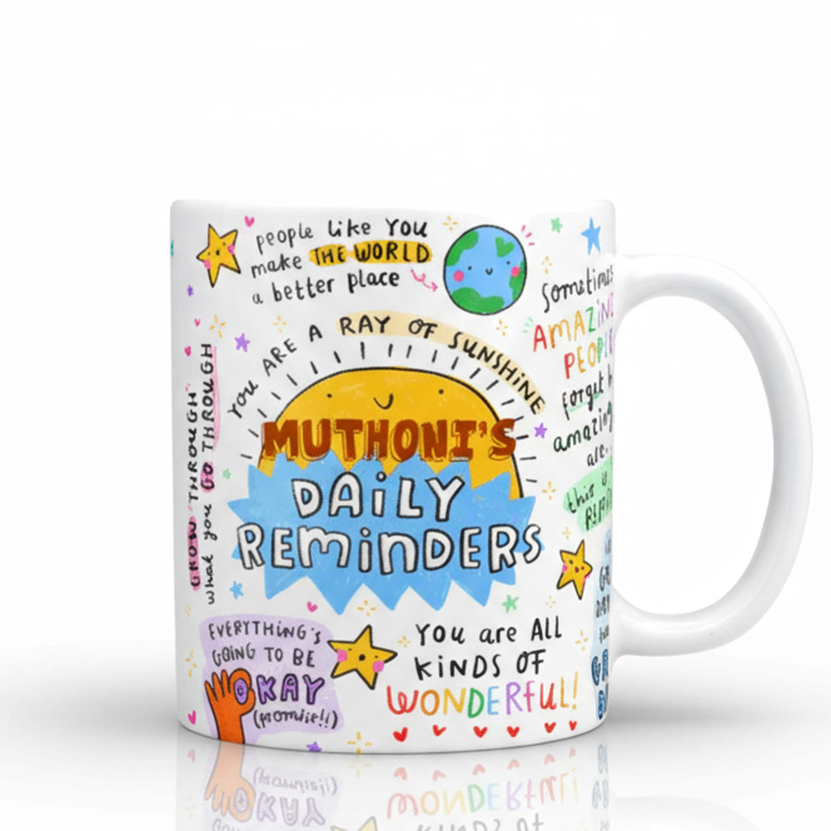 Personalized Daily Reminder Mug