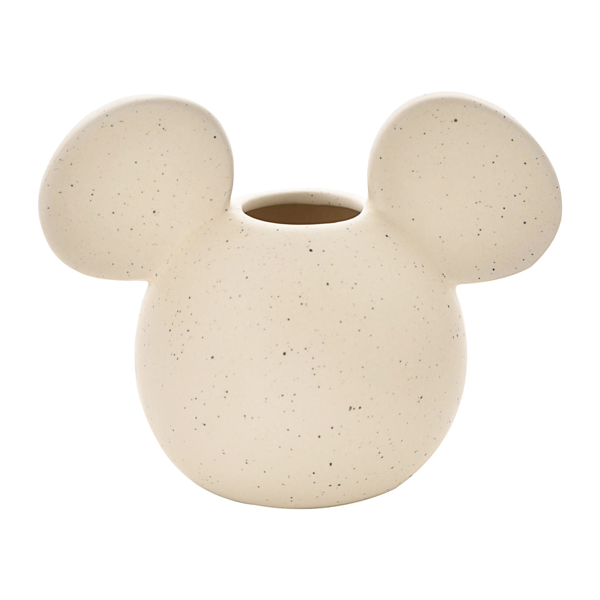 Disney Mickey Head Vase – Natural Speckle
