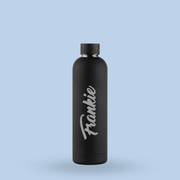 Soft Touch Black Water Bottle - 500ml