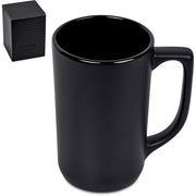 Alex Varga Marcella Ceramic Coffee Mug - 540ml- Black