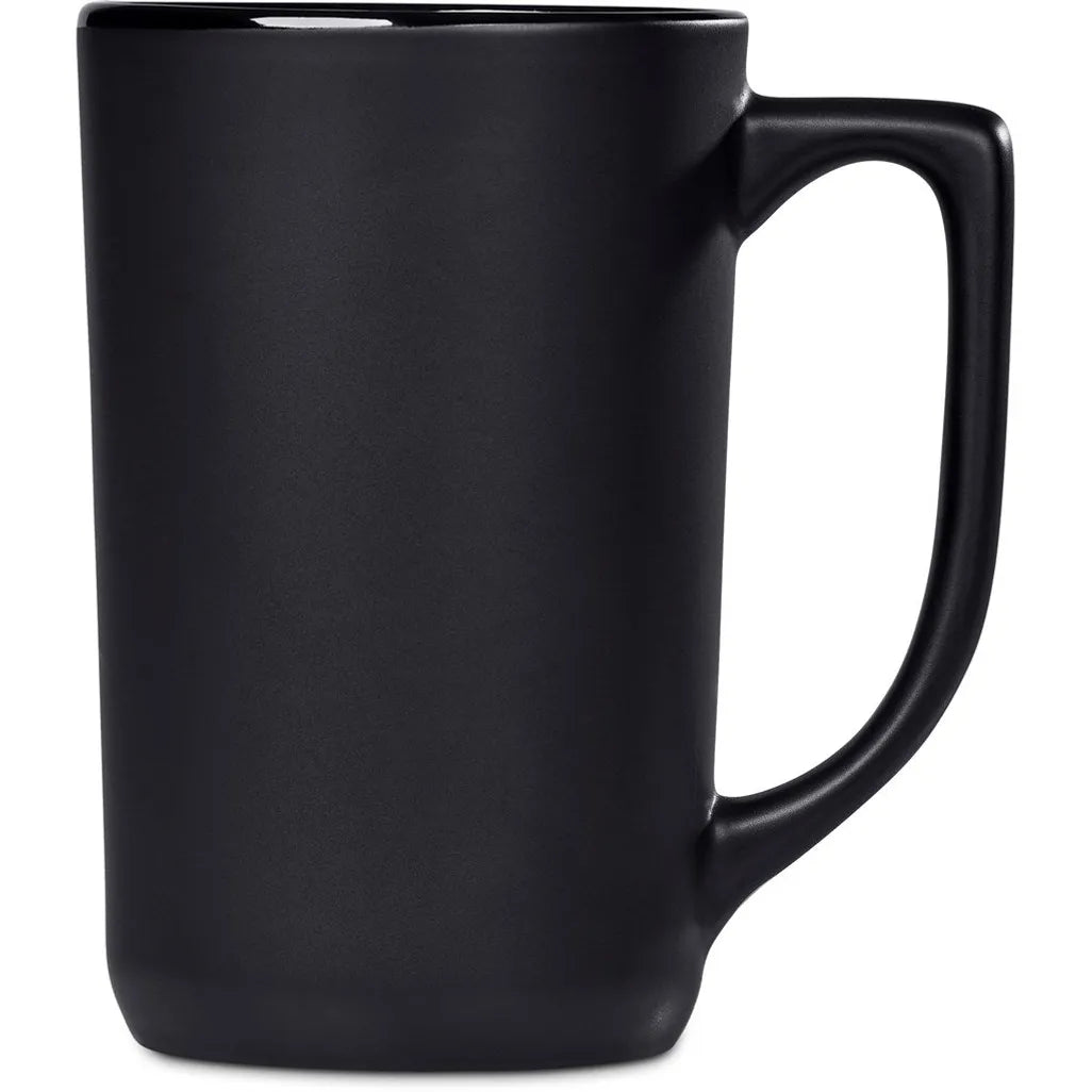 Alex Varga Marcella Ceramic Coffee Mug - 540ml- Black