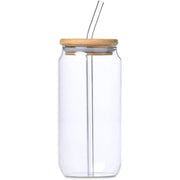 Okiyo Natsu Glass & Bamboo Tumbler & Straw - 500ml