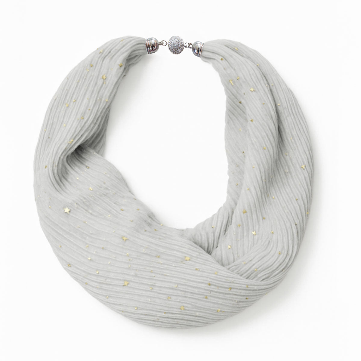 Cosy Checked Magnetic Scarf
