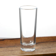 Close-up showing the clear glass finish