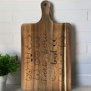 Brown wooden Chopping Board
