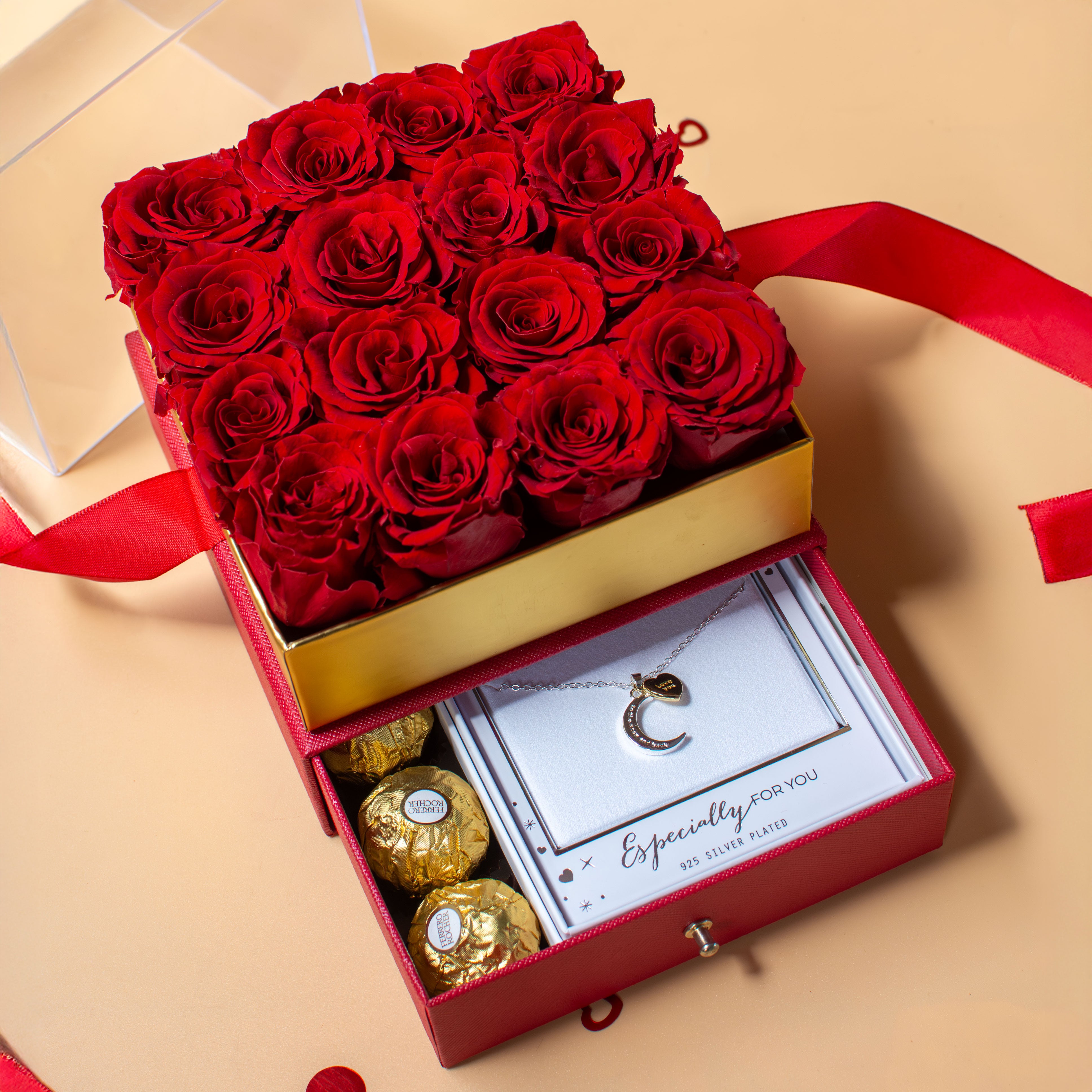 Timeless Love ForeverRoses™️ & Necklace