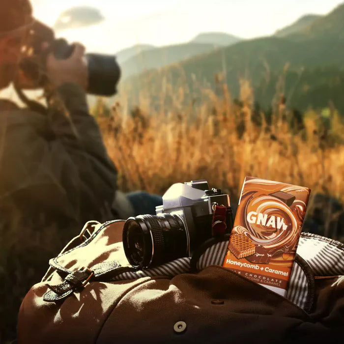 Gnaw Honeycomb & Caramel Milk Chocolate