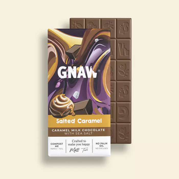 Gnaw Salted Caramel Milk Chocolate