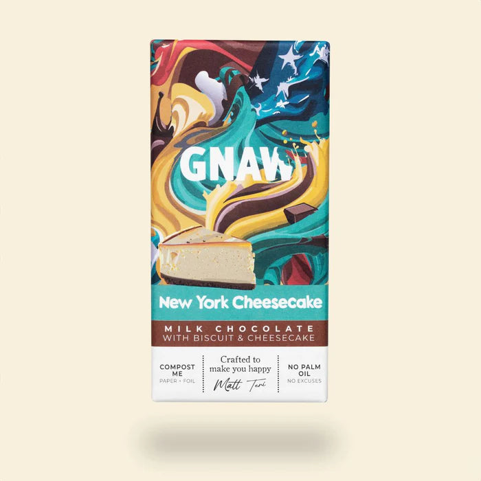 Gnaw New York Cheesecake Milk Chocolate