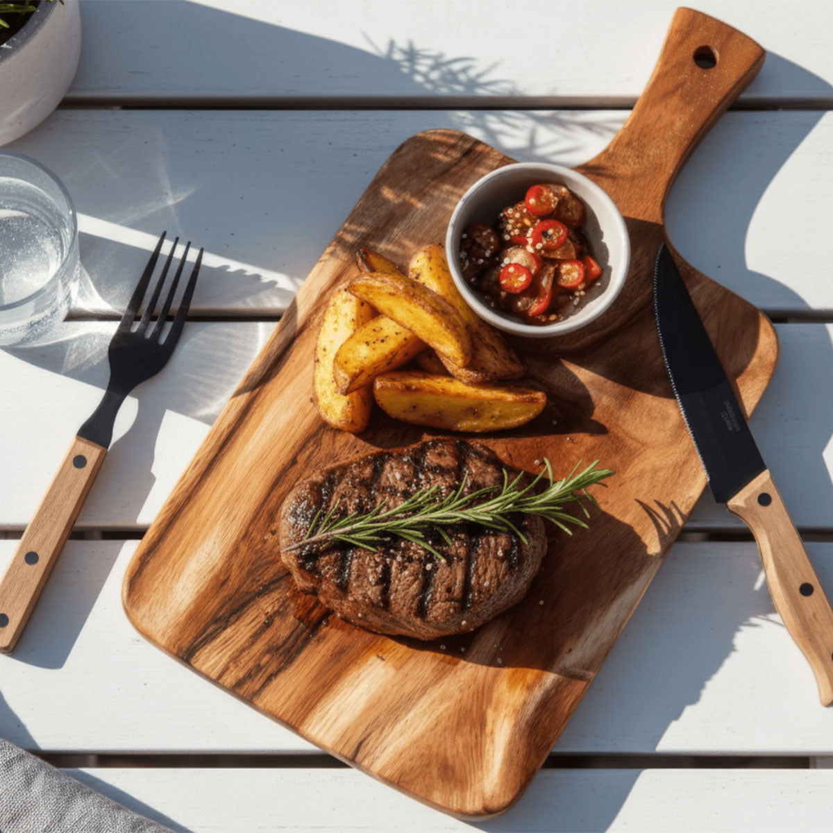 Andy Cartwright Ermelo Steak Knife Set - Black