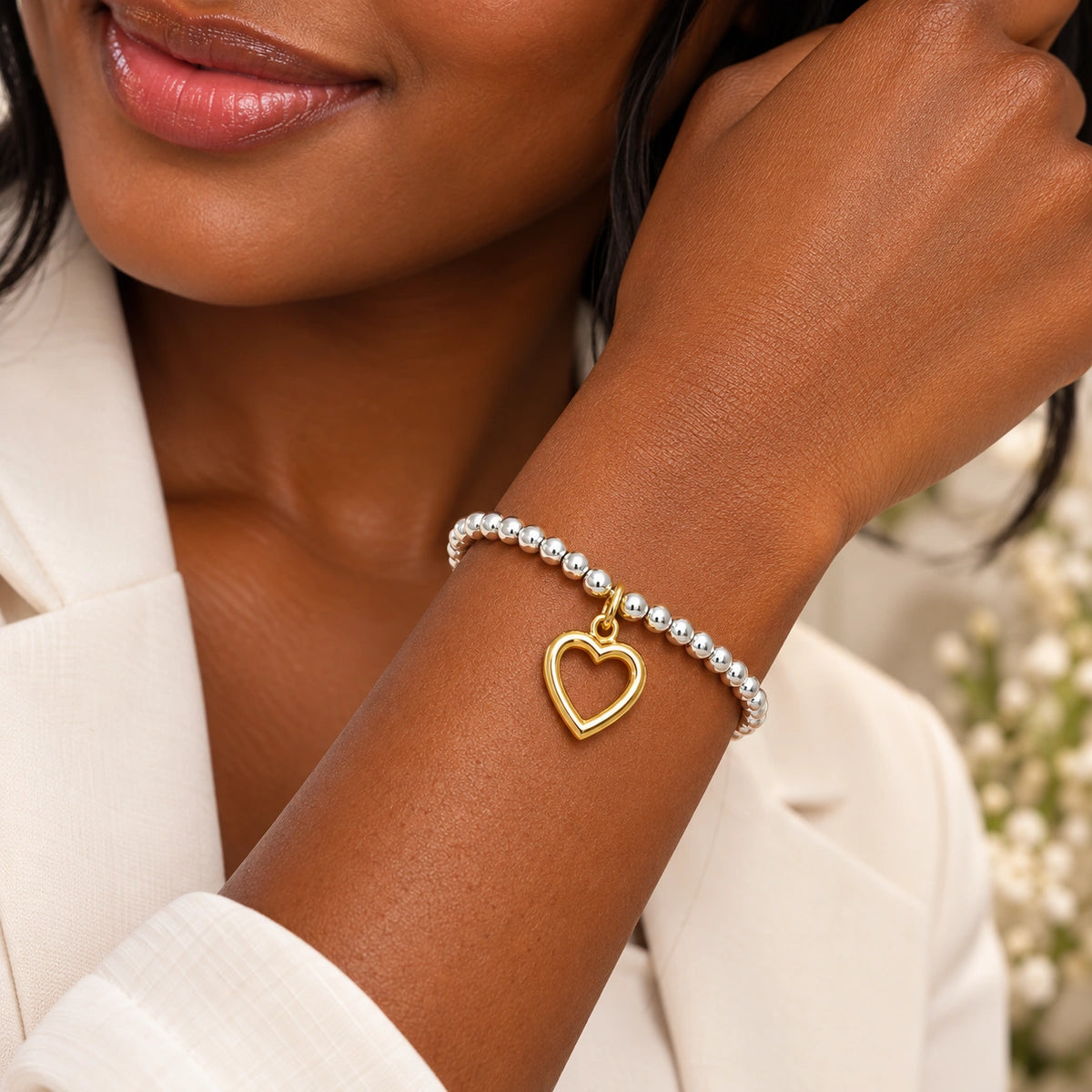 All you need is a hug sentiment bracelet