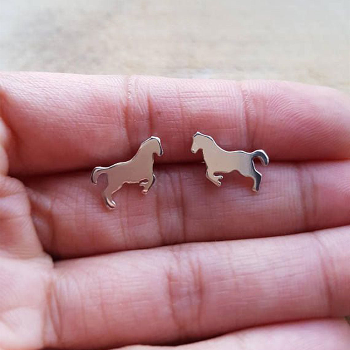 Horses Stud Earrings