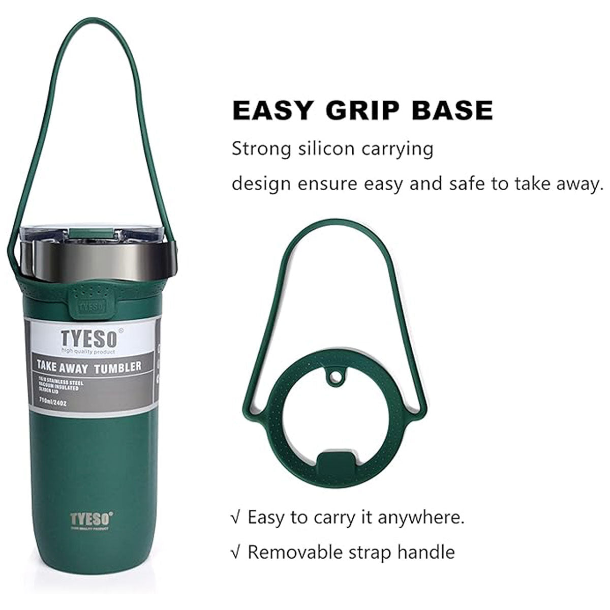 Tyeso Stainless Steel Thermal Mug – 550ml