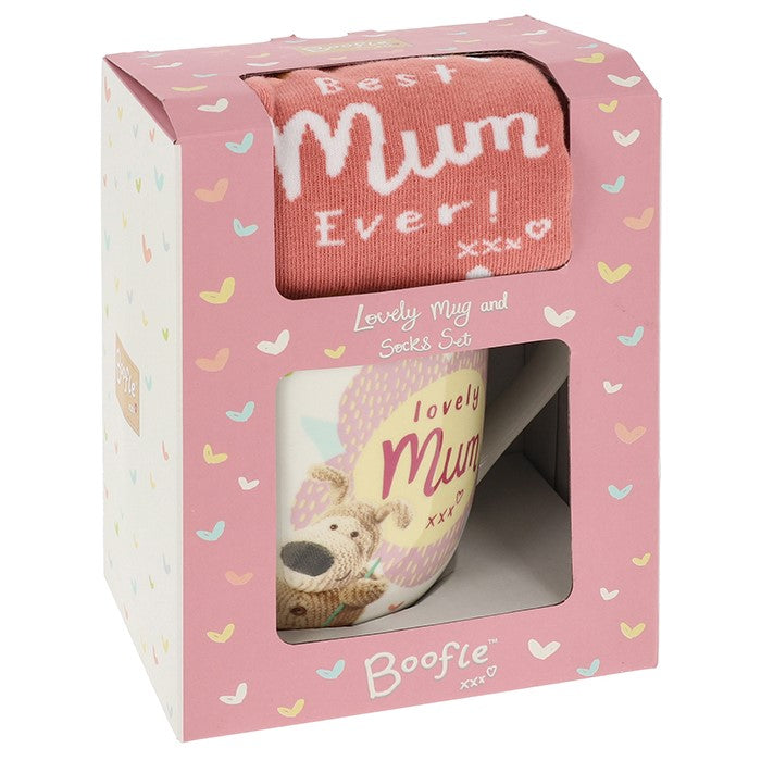 Boofle Female Mug & Sock Set Mum