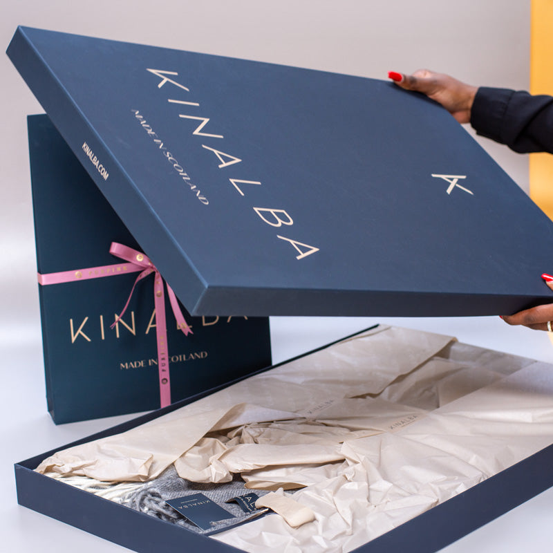 Balvenie Reiver Check Cashmere Throw By Kinalba