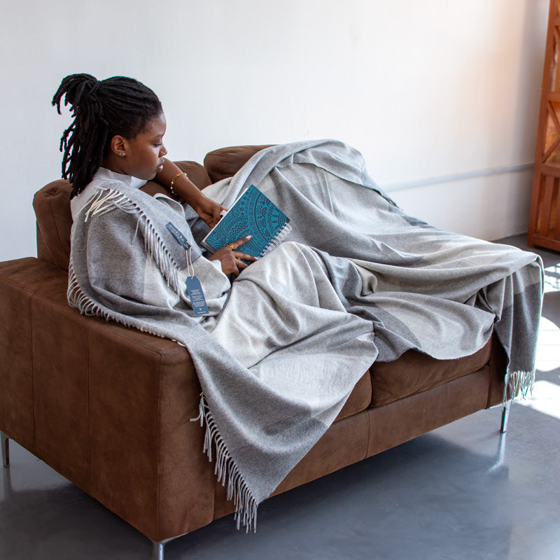 Balvenie Reiver Check Cashmere Throw By Kinalba