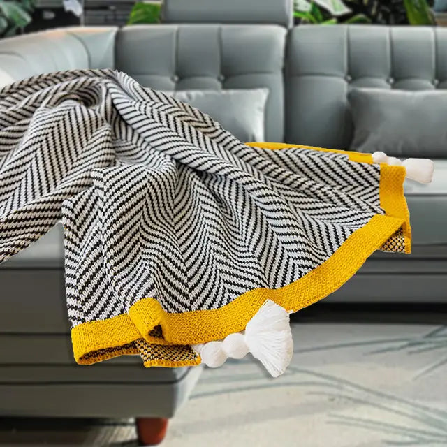 The Golden Hour Throw Blanket