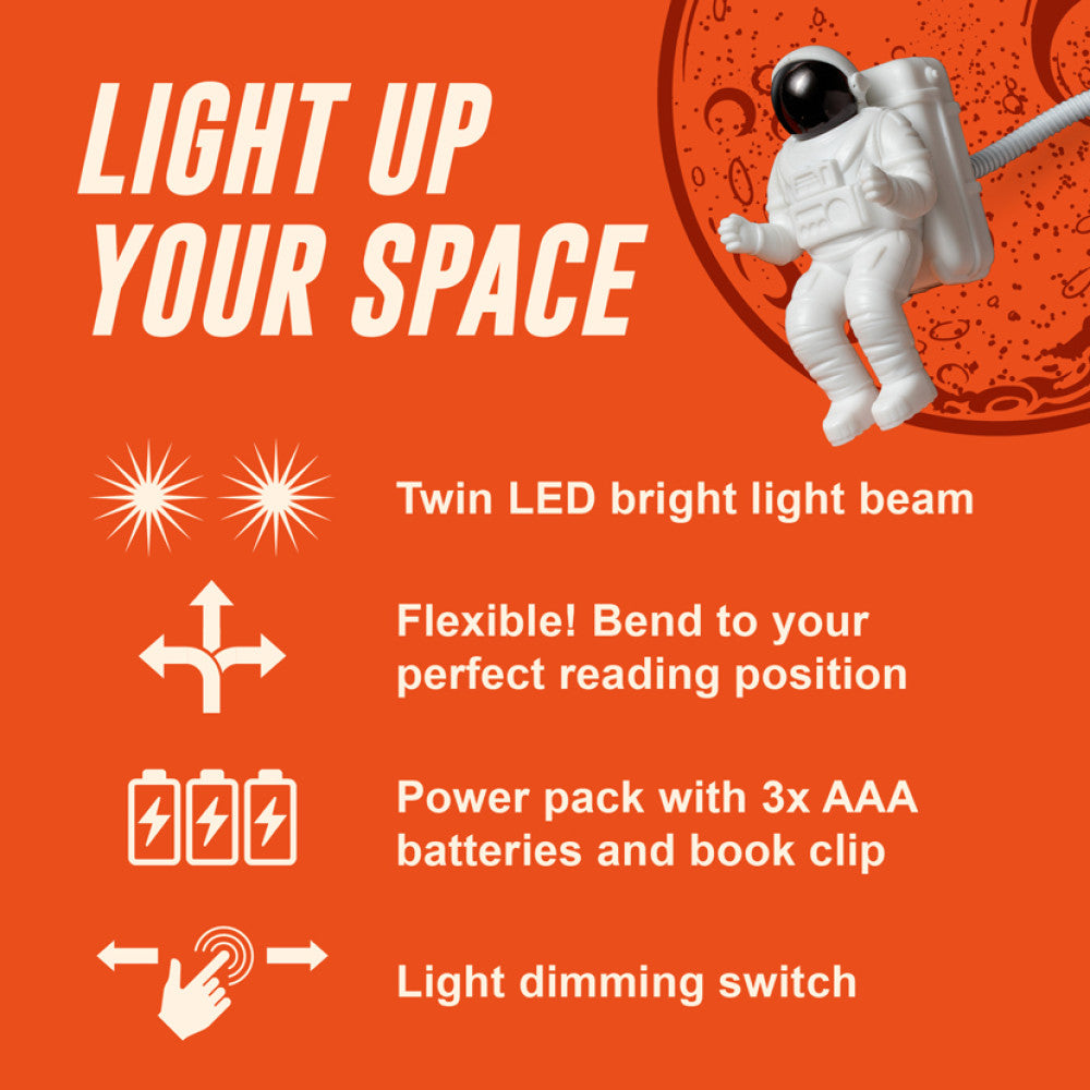 IF Spaceman Reading Book Light