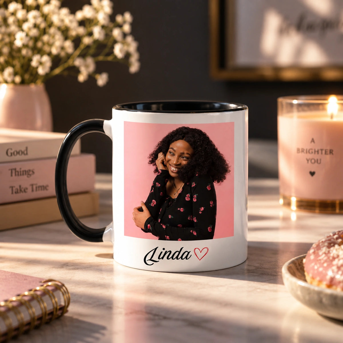 Portrait Photo Upload Mug