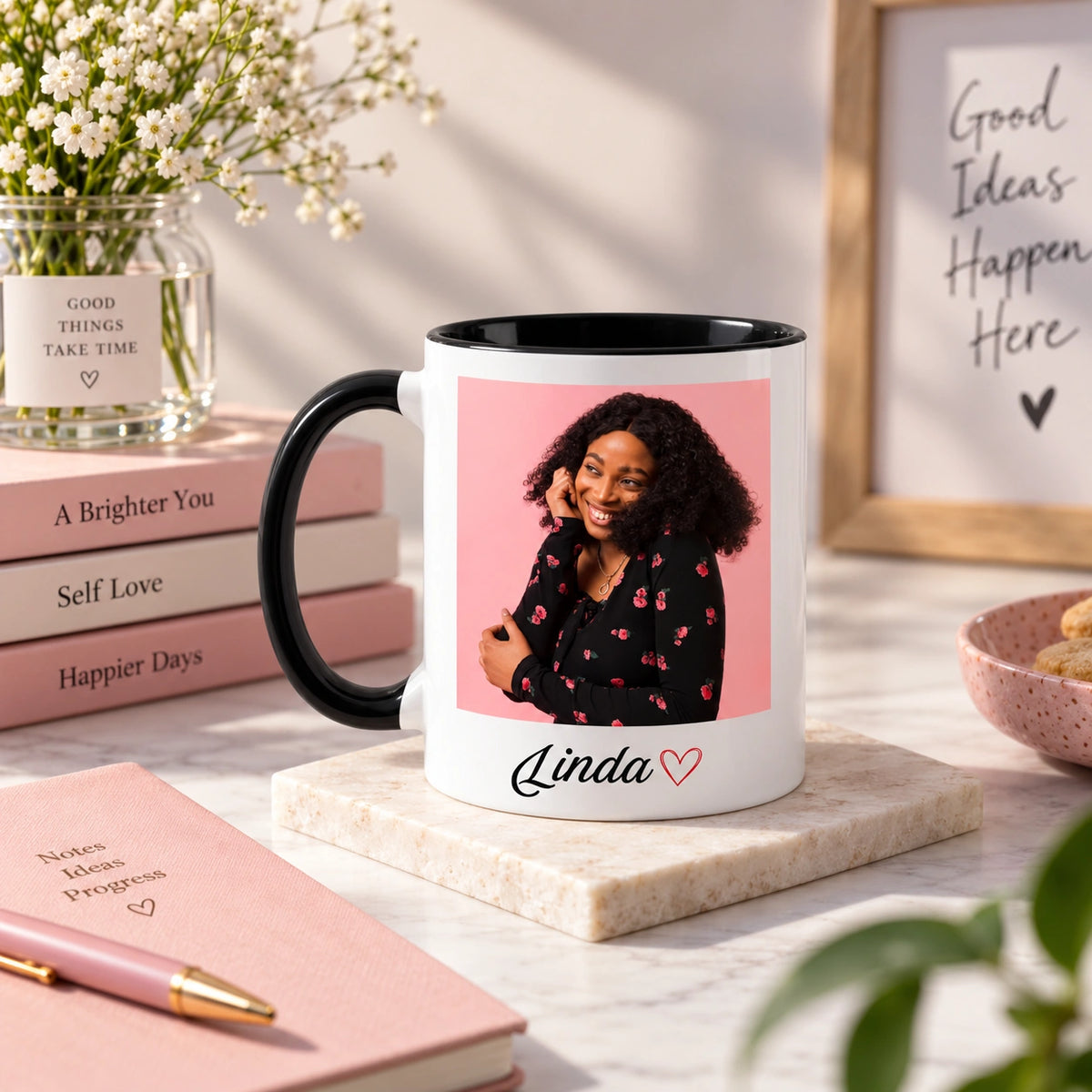 Portrait Photo Upload Mug