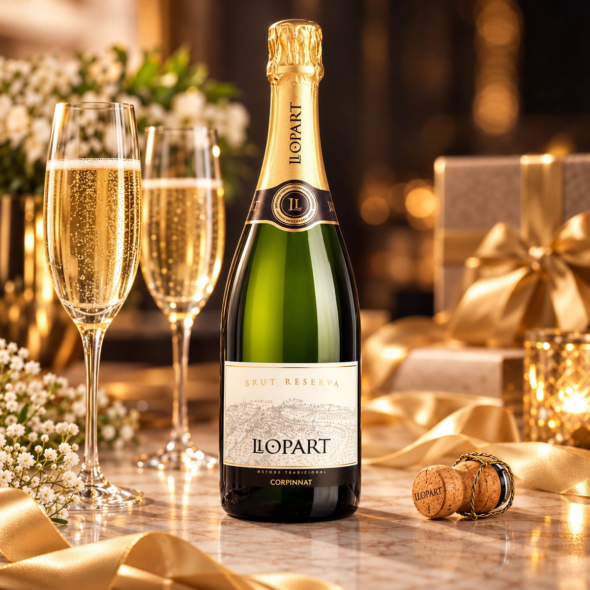 Llopart Brut sparkling wine for celebrations, Purpink Kenya