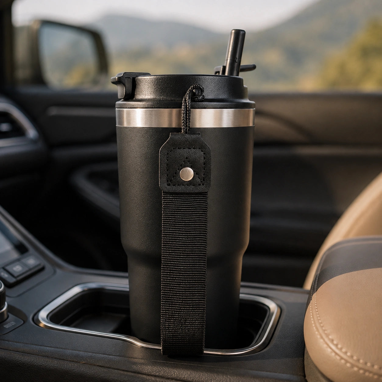 Black Hydration Vacuum Bottle , 500ml