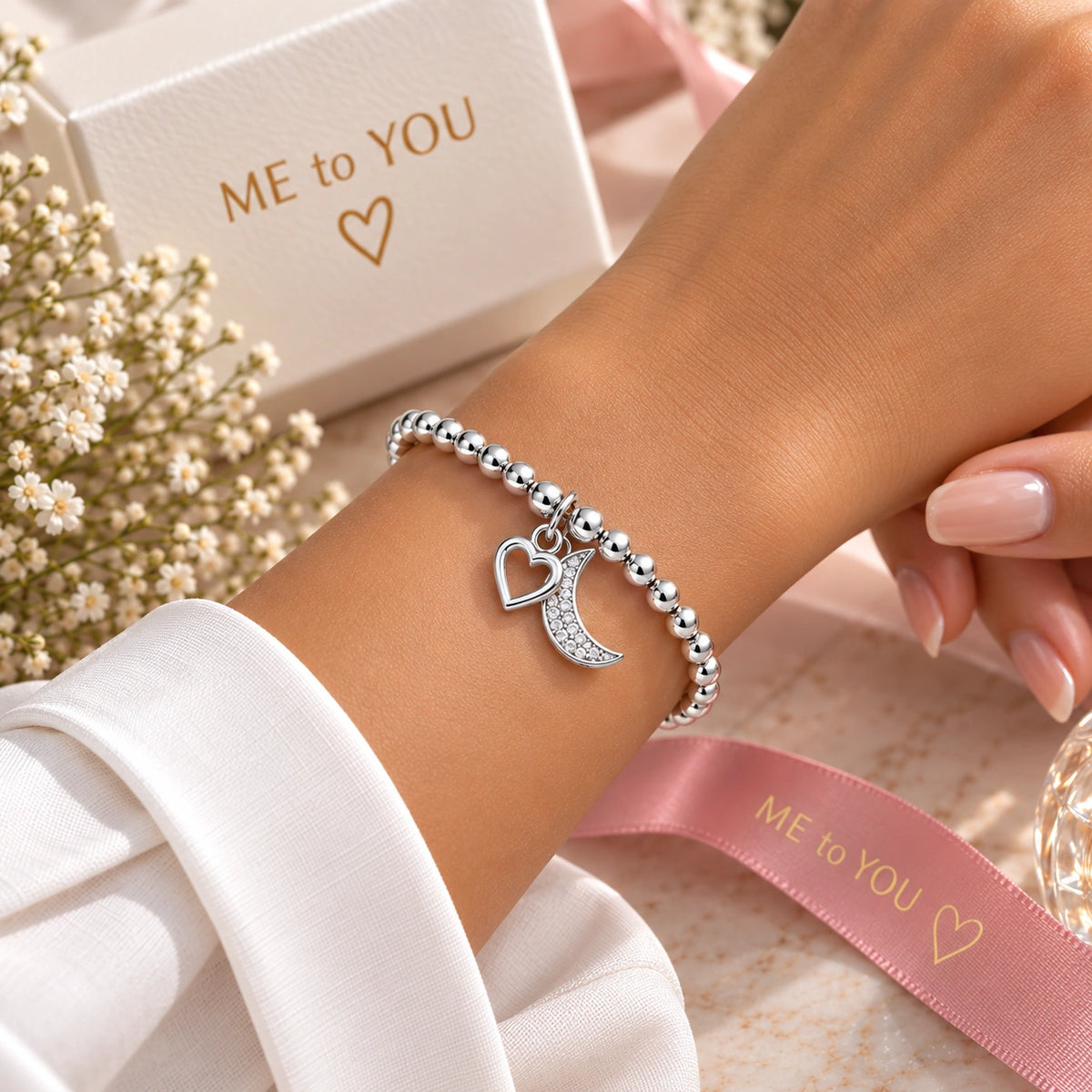 Love you to the moon and back bracelet, Kenya