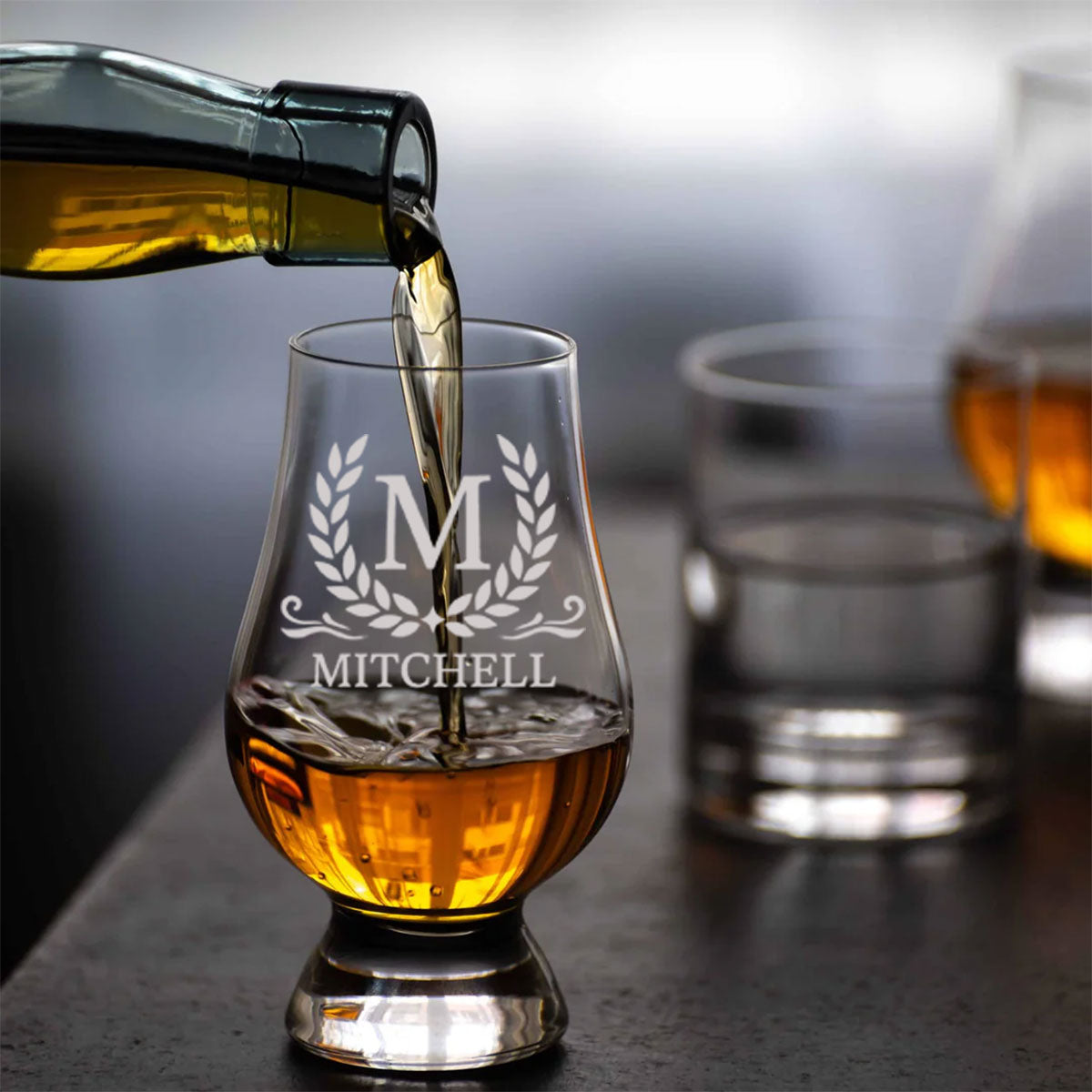Personalised  Whiskey Tasting Glass-set of 2