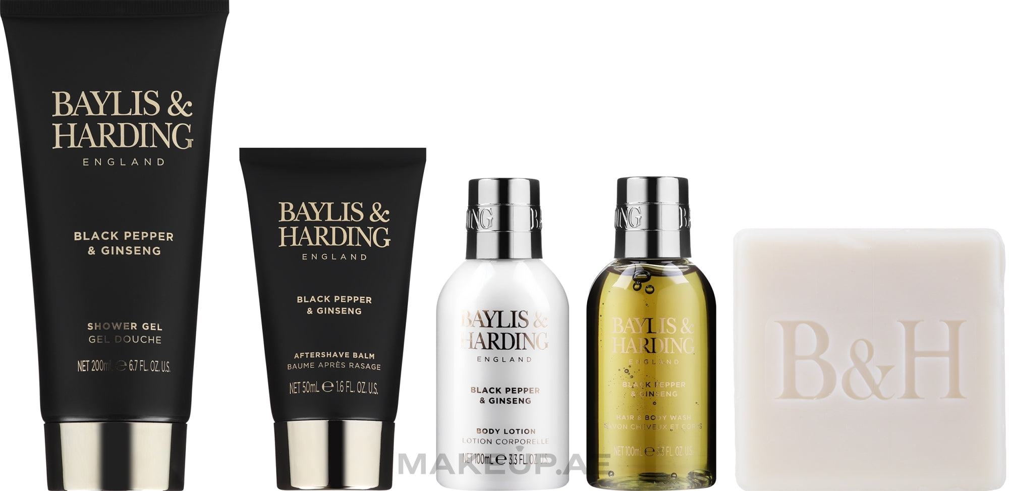 Baylis & Harding Men’s Black Pepper & Ginseng Grooming Weekender Set