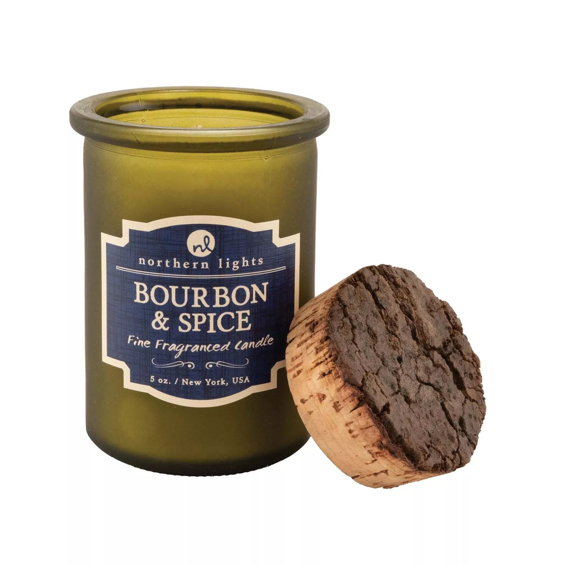 Northern Lights 5oz Candle Spirit Jar - Bourbon & Spic