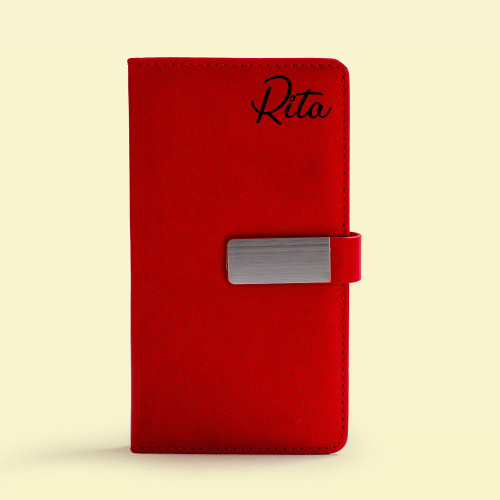 Leather Executive A6 Notebook