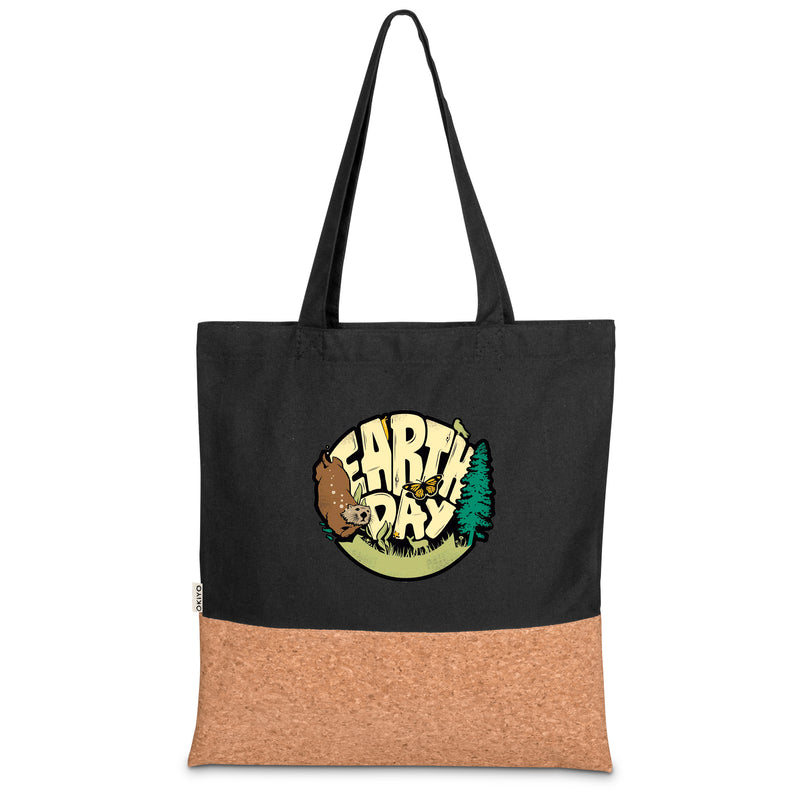 Personalised Cork & Cotton Shopper Bag