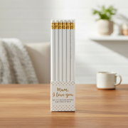 Pencil Set Gift for Mum – Set of 6 Best Mum Ever Pencils