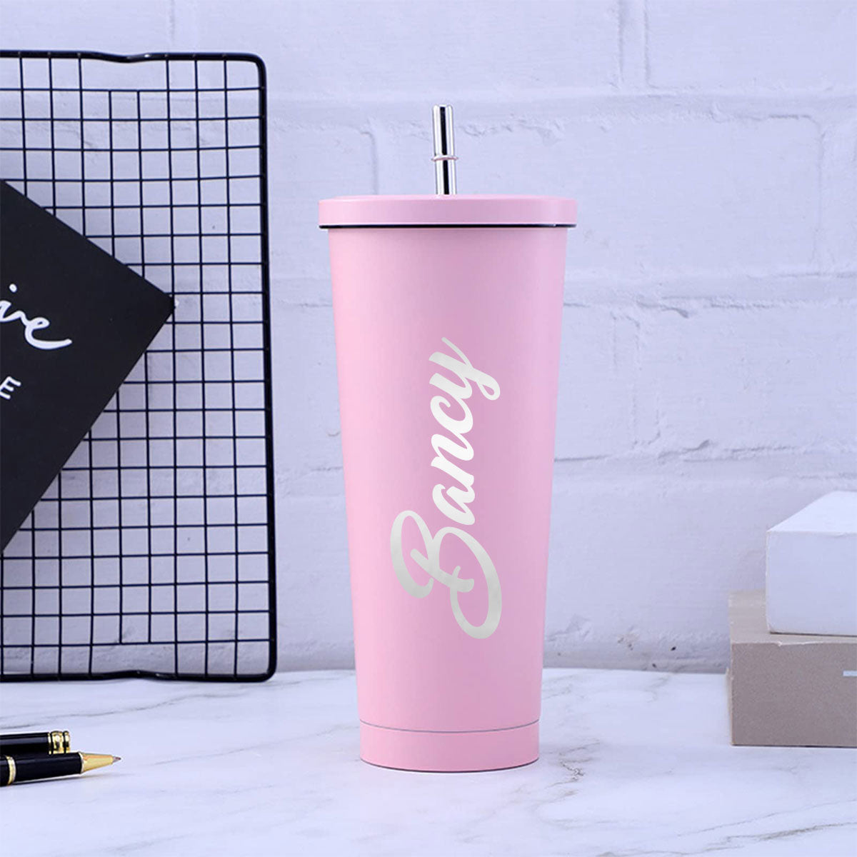 Personalised Stainless Steel Tumbler – 500ml