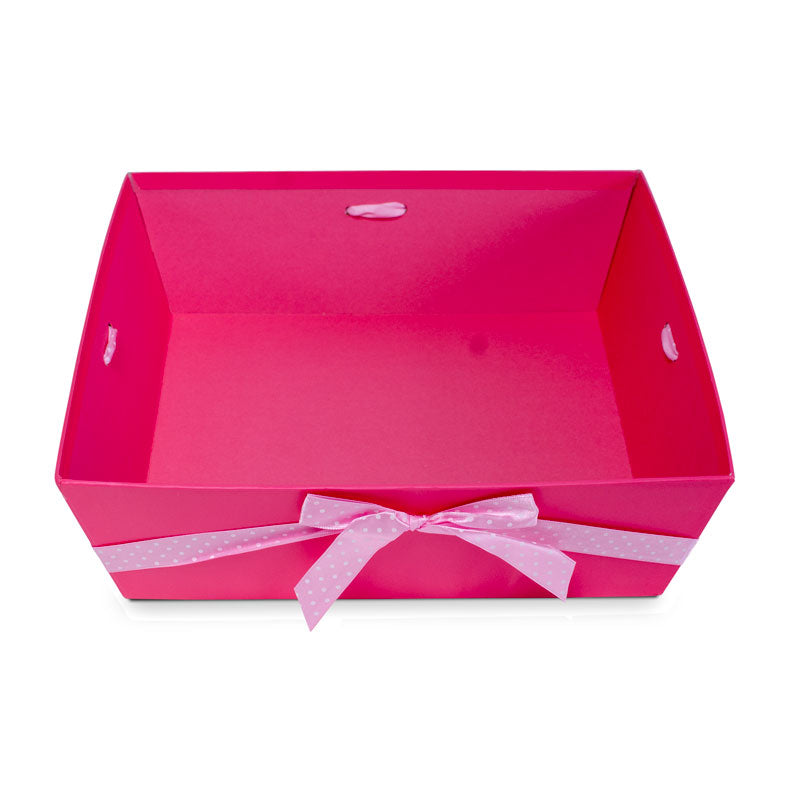 Pink Tray With Ribbon