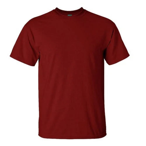 Maroon Round Neck T-shirt