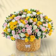 Sunshine & Grace Flower Basket