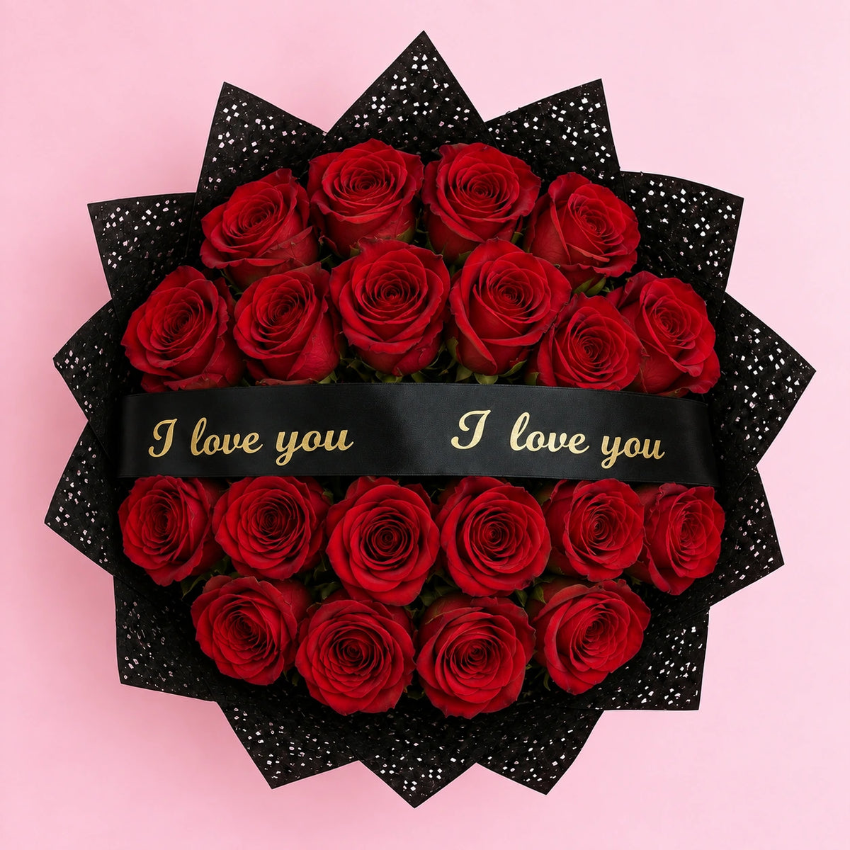The Passionate Heart Red Roses Bouquet