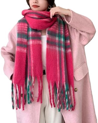 Cosy Plaid Scarf
