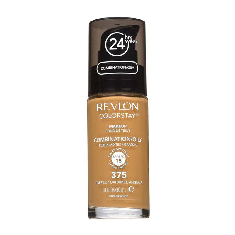 Revlon ColorStay Foundation Combination/Oily Skin - 375 Toffee/ Caramel 30ml