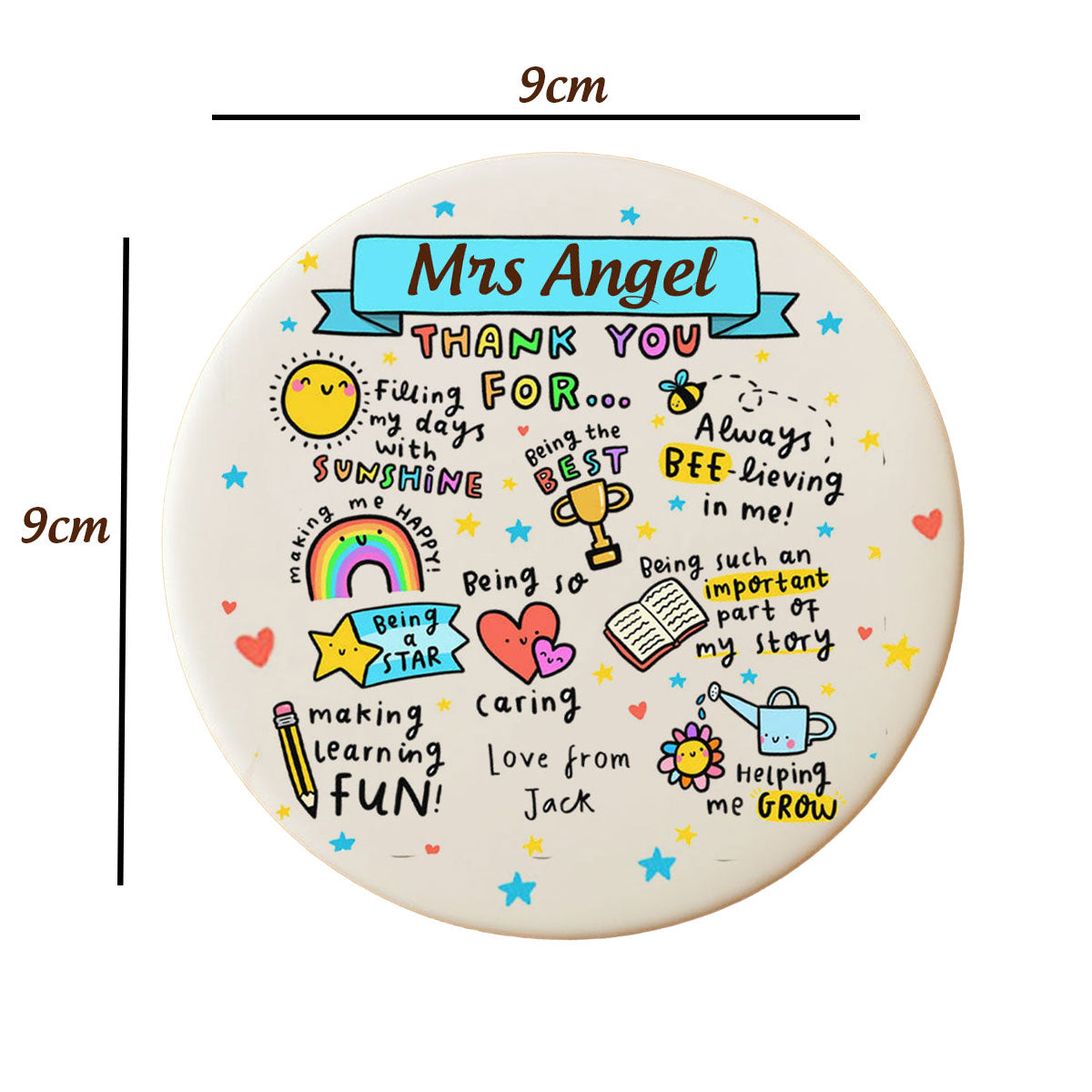 Teachers Appreciation Coaster