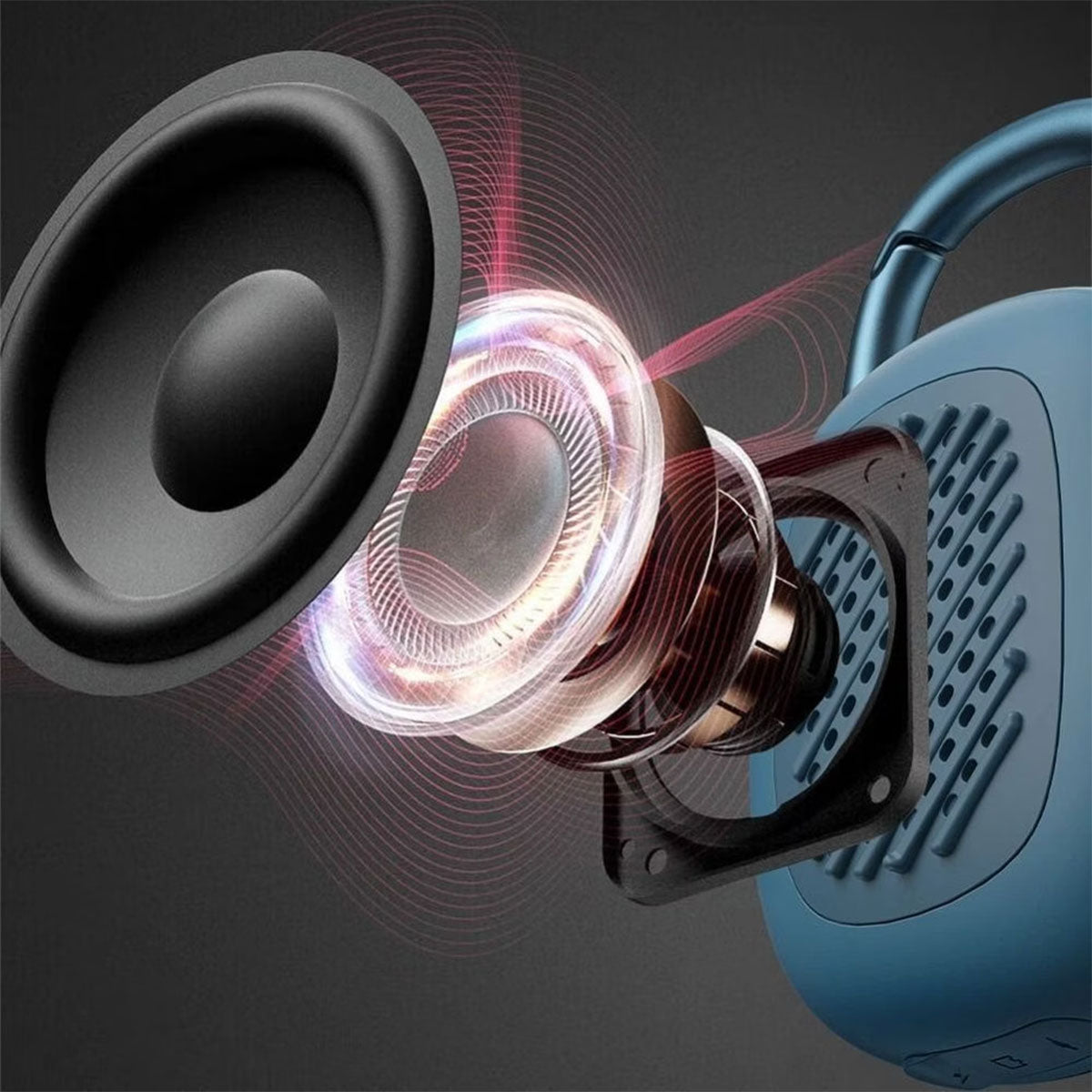WiWU Clip Fun Portable Wireless Speaker (Model: H3)