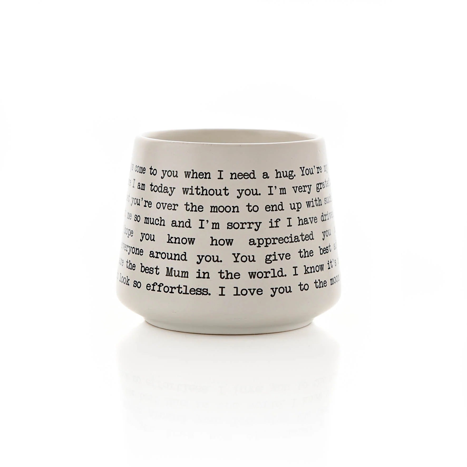 Moments Stoneware Mug - Mum